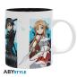 Preview: SWORD ART ONLINE - Tasse "Alfheim Crossover"  Es ist ein langer Weg an die Spitze des Weltbaums. Fliegen Sie etwas schneller mit Hilfe von Koffein und diesem Alfheim Crossover Tasse. Mit einem Design mit Kirito in menschlicher und Spriggan Form, Asunas un